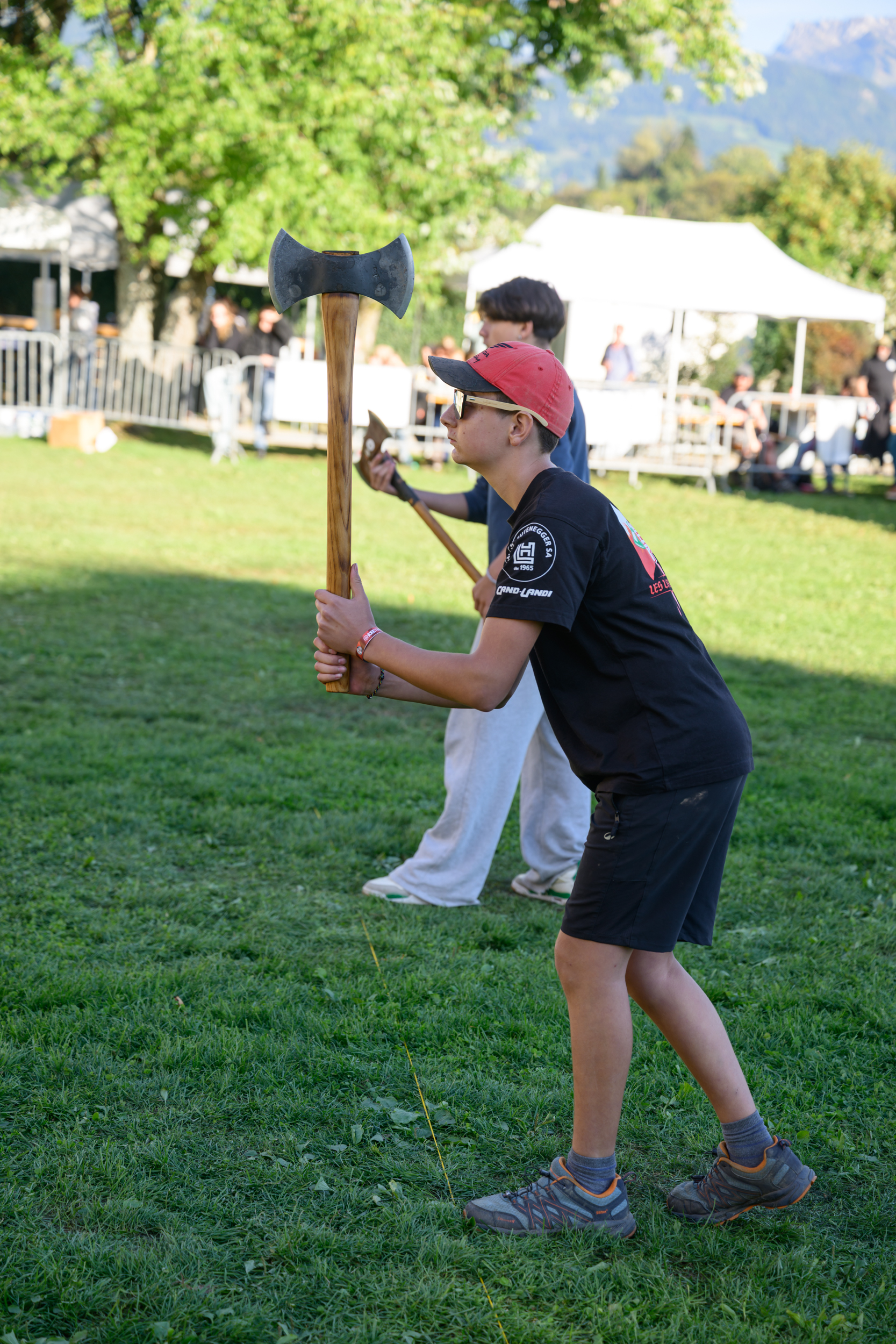 Jeune lanceur Big Axe