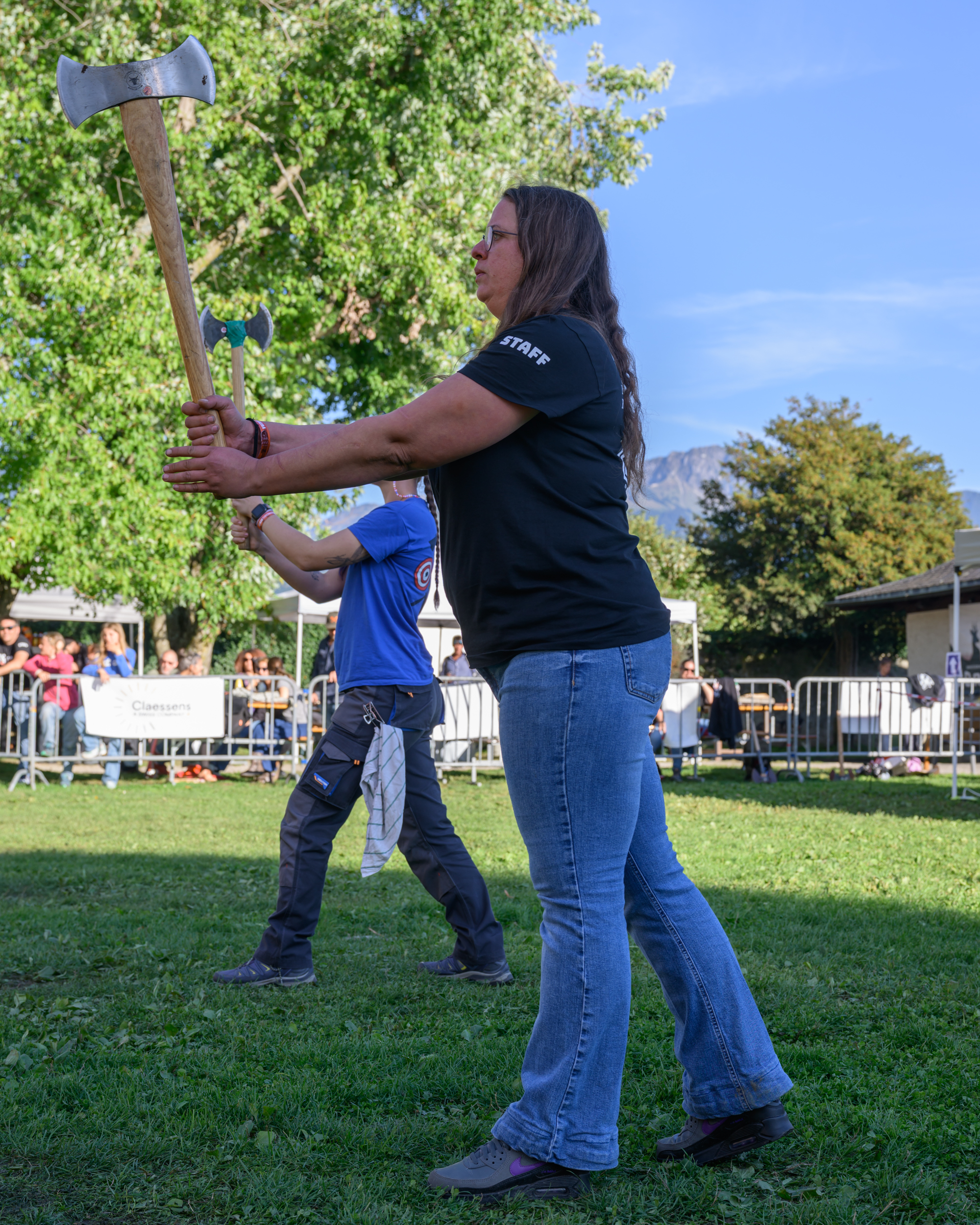 Staff en action
