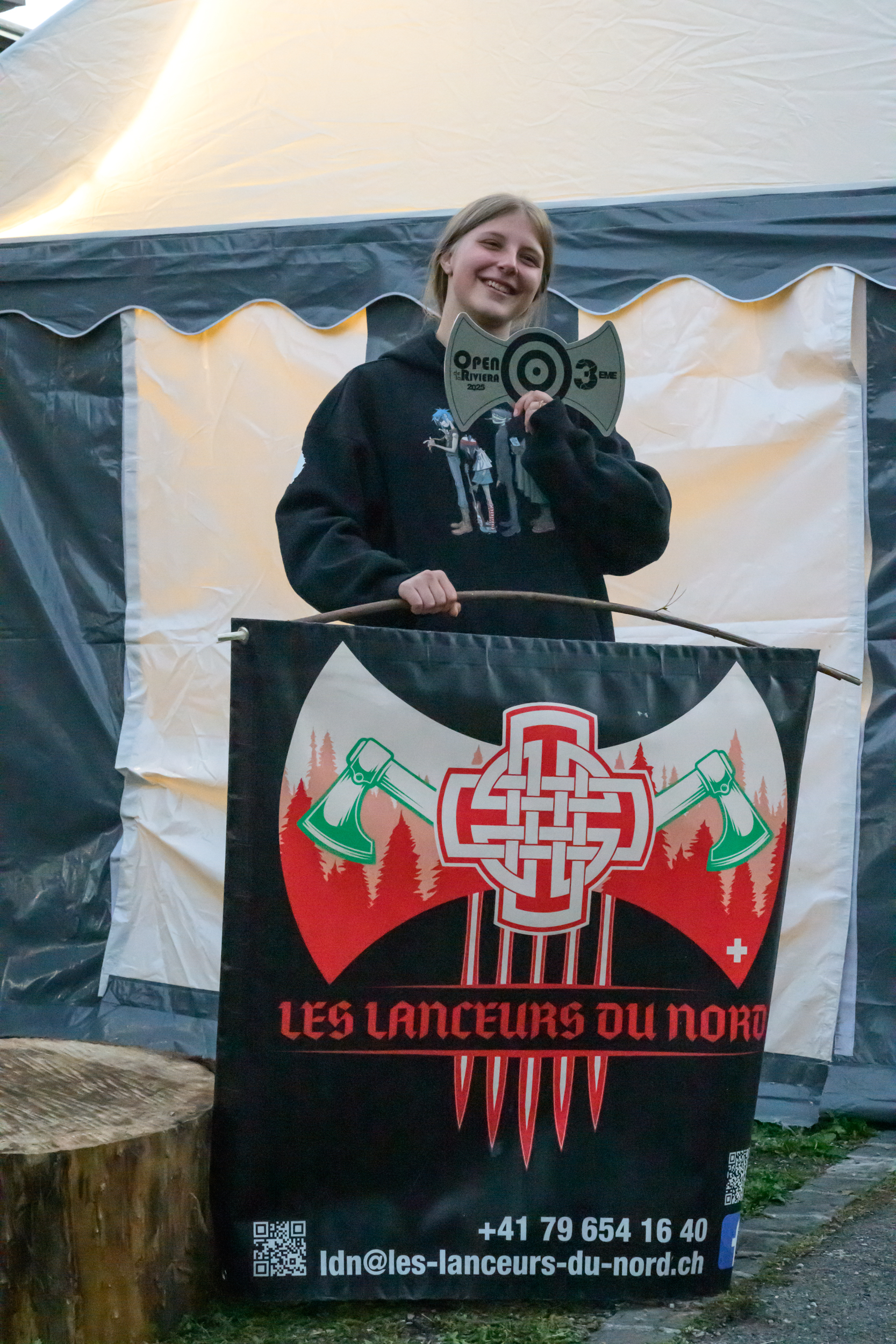 Lanceuse Les Lanceurs du Nord - 3ème place