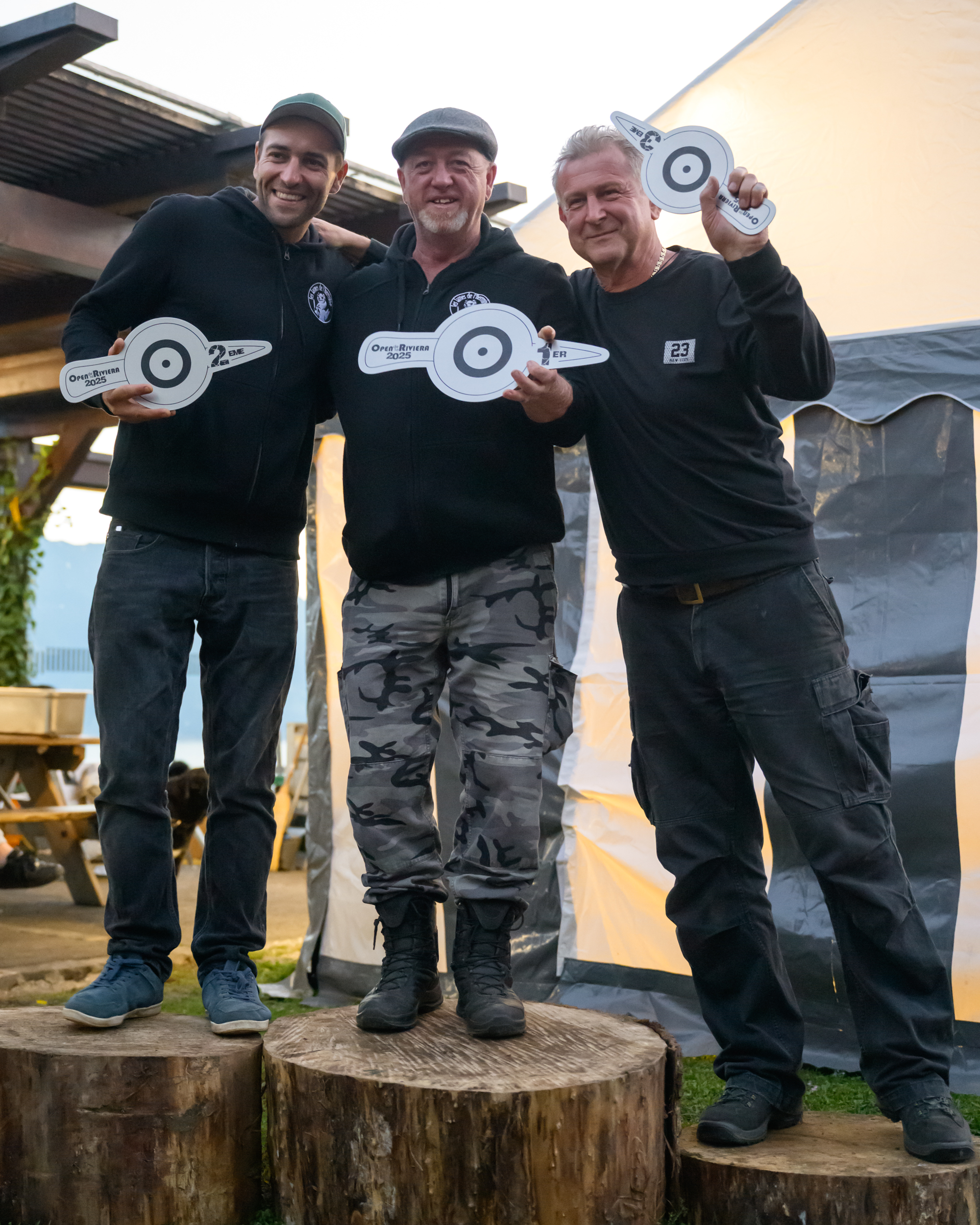 Trio de vainqueurs