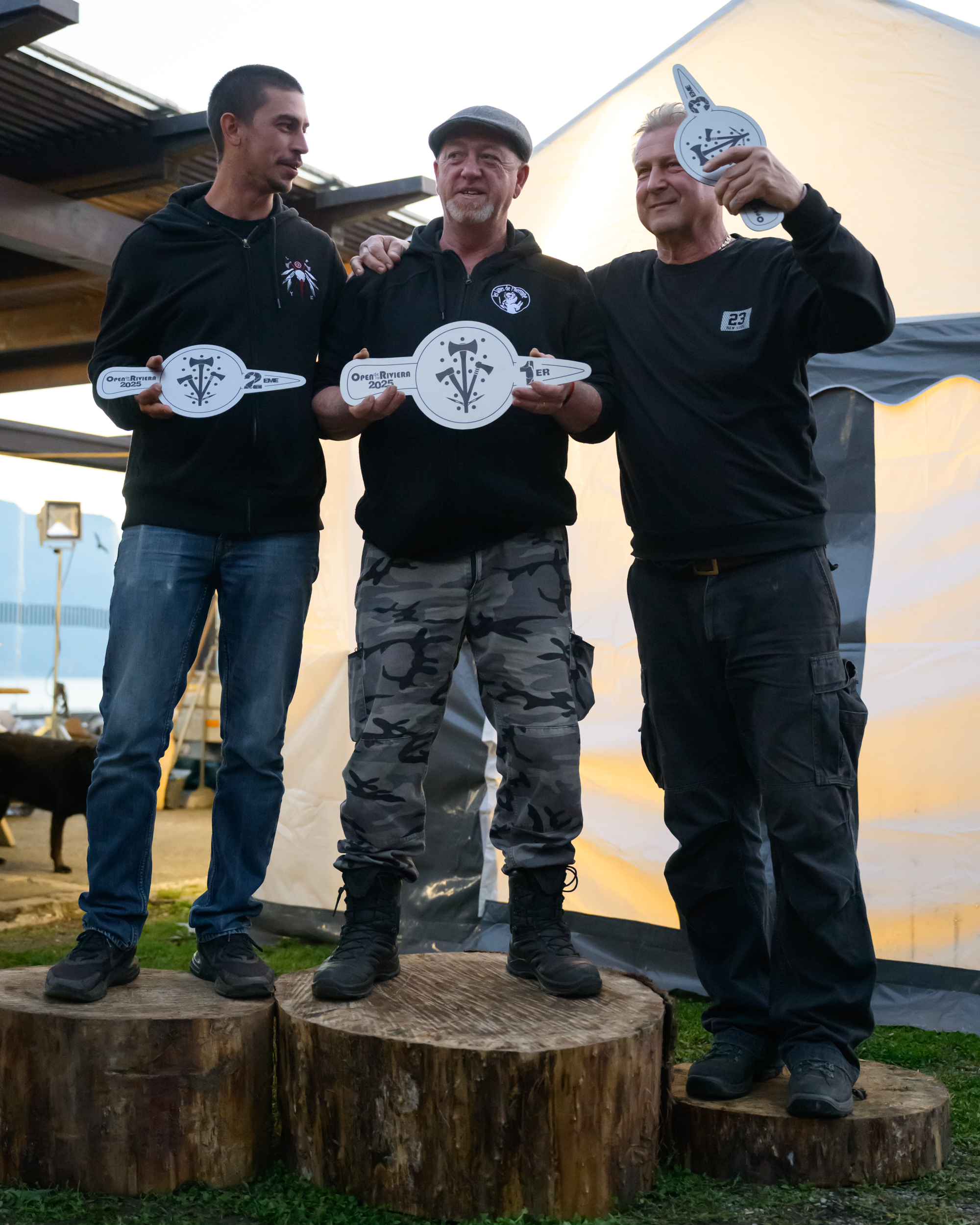 Podium catégorie Duals