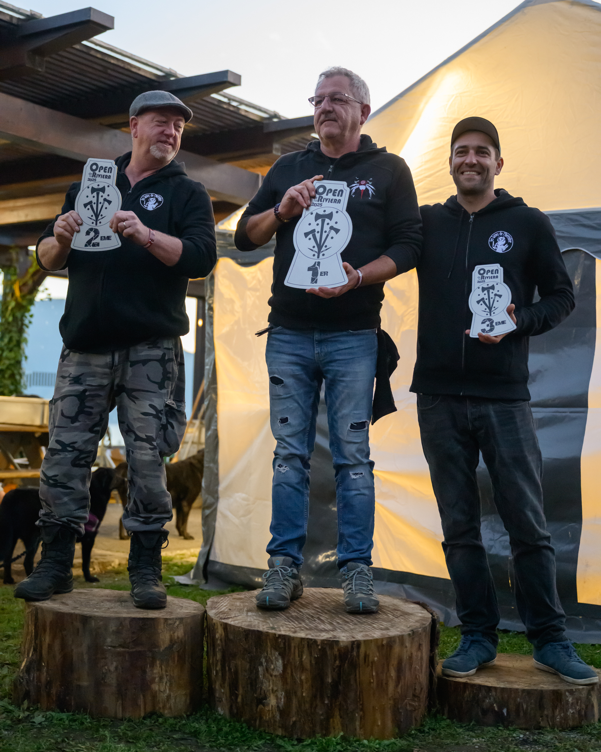 Podium catégorie Big Axe