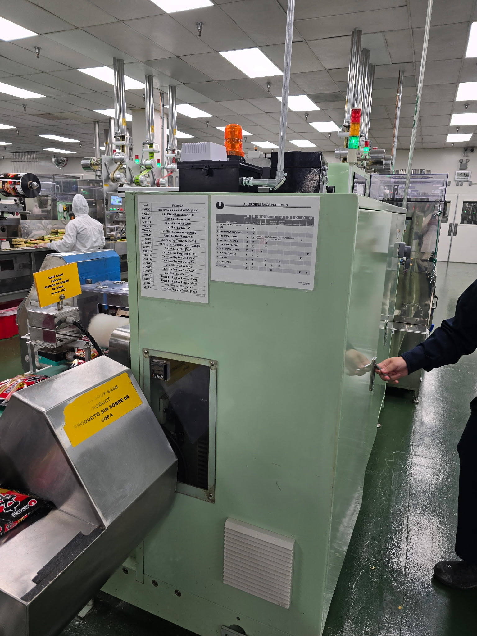 Food Packaging Line Install