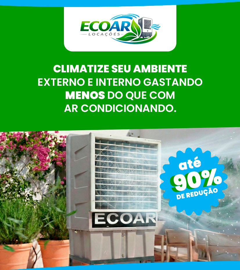 ECOAR Locações - Climatização Evaporativa