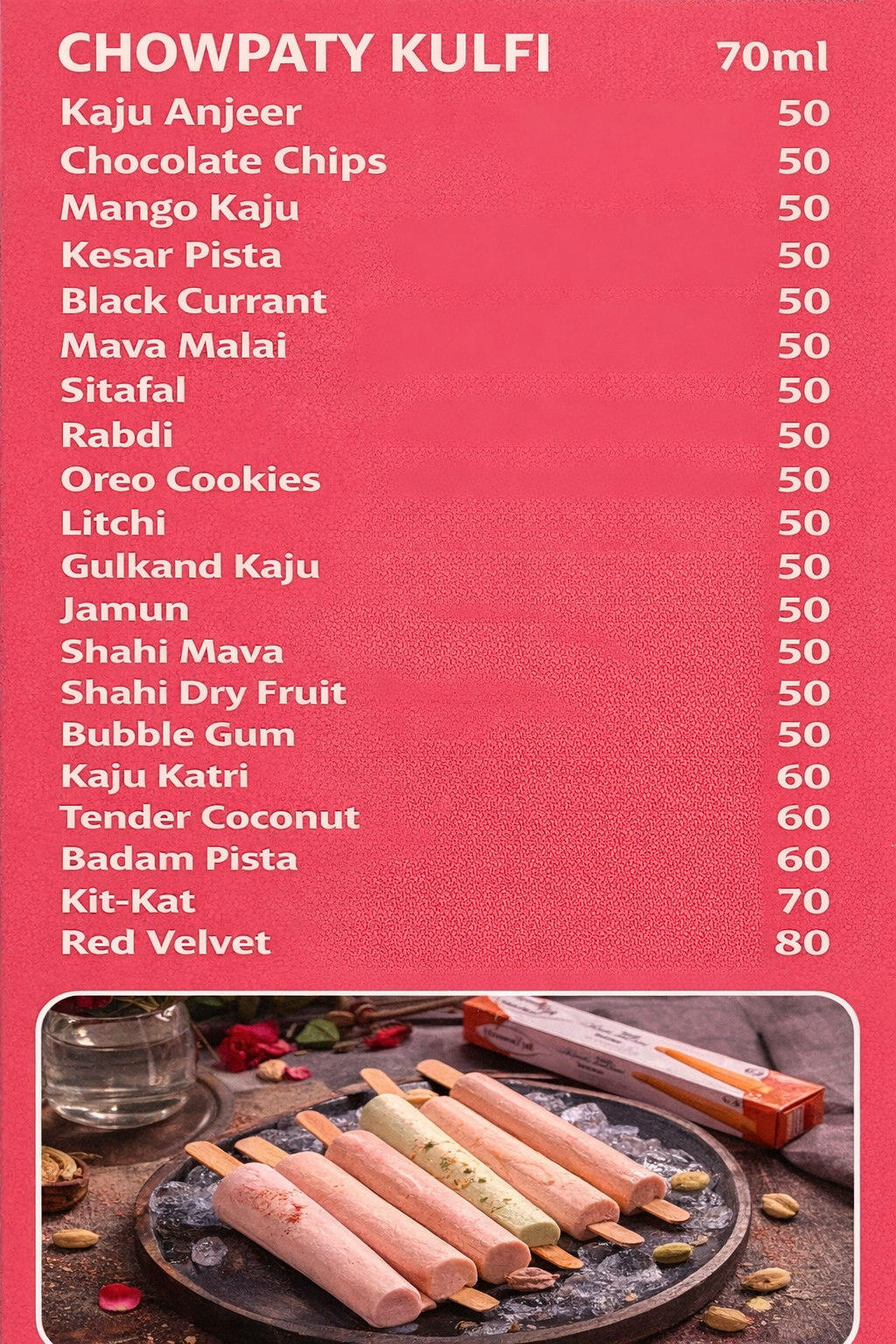Chowpaty Kulfi