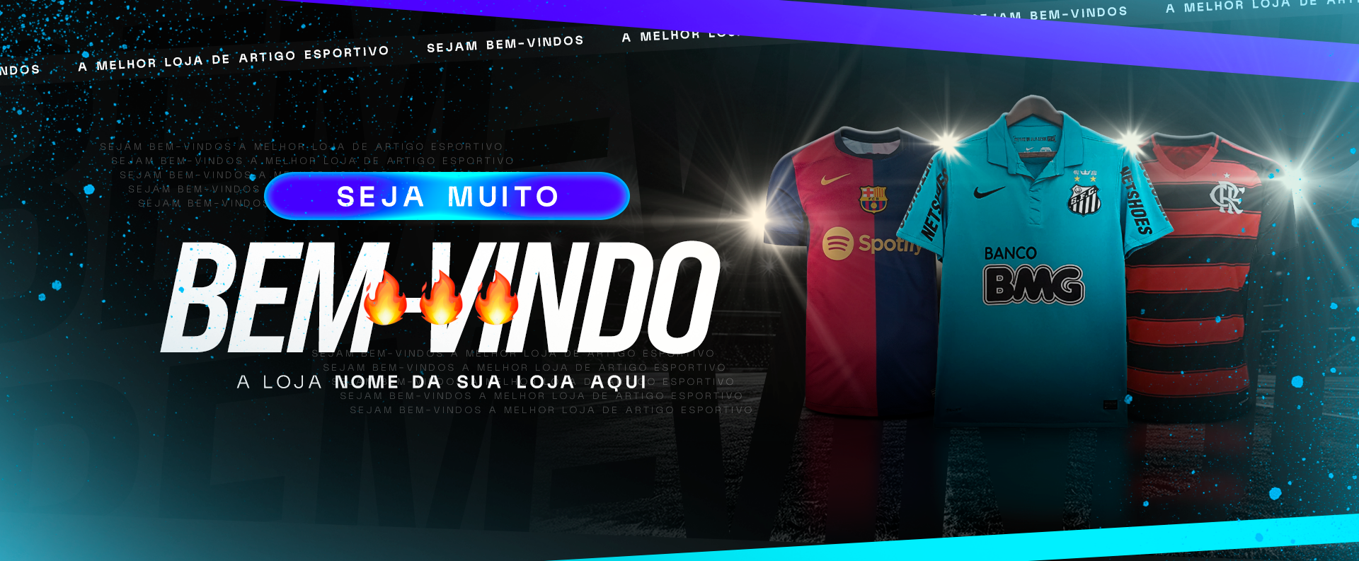 Banner Seja Muito Bem Vindo