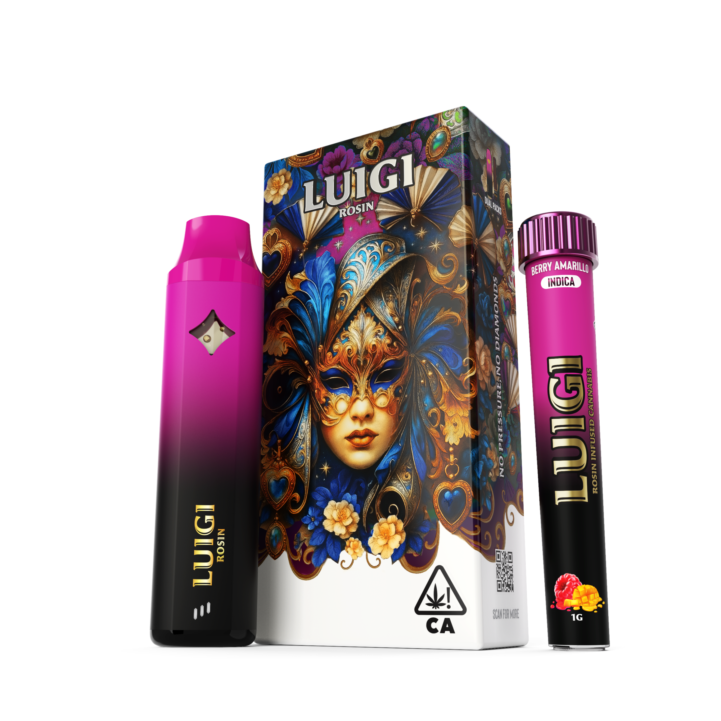 Berry Amarillo V1 Rosin Dual Pack