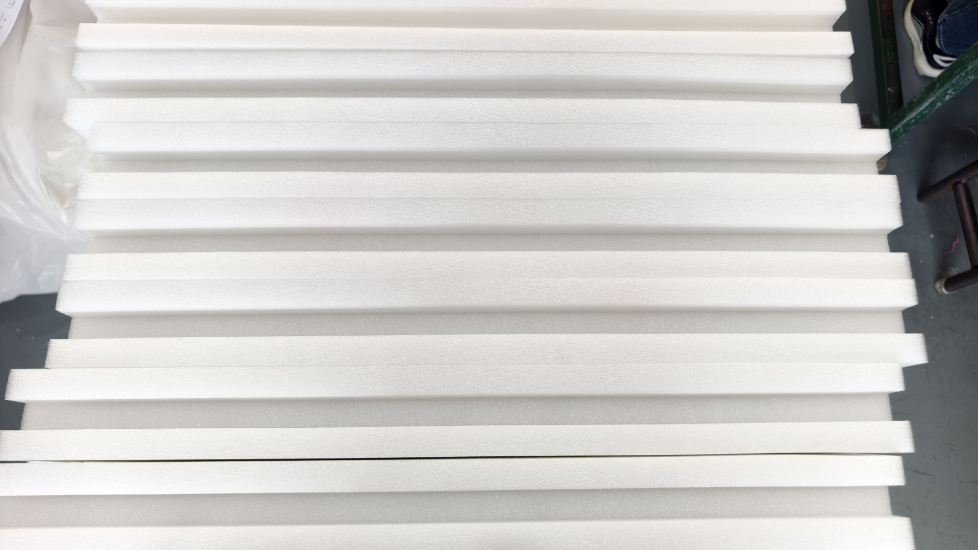 Stacked Foam Sheets