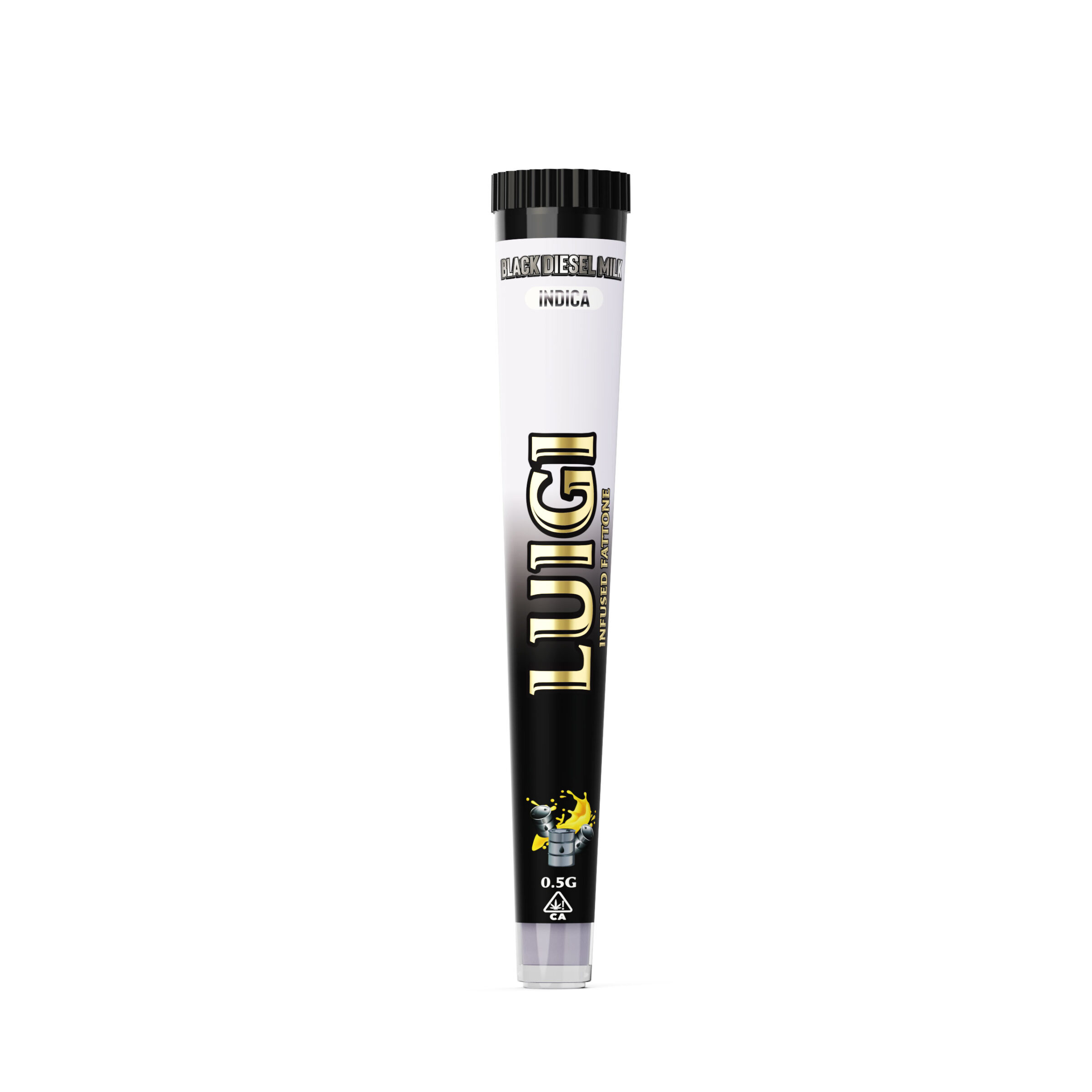 Black Diesel Milk V6 Infused Preroll