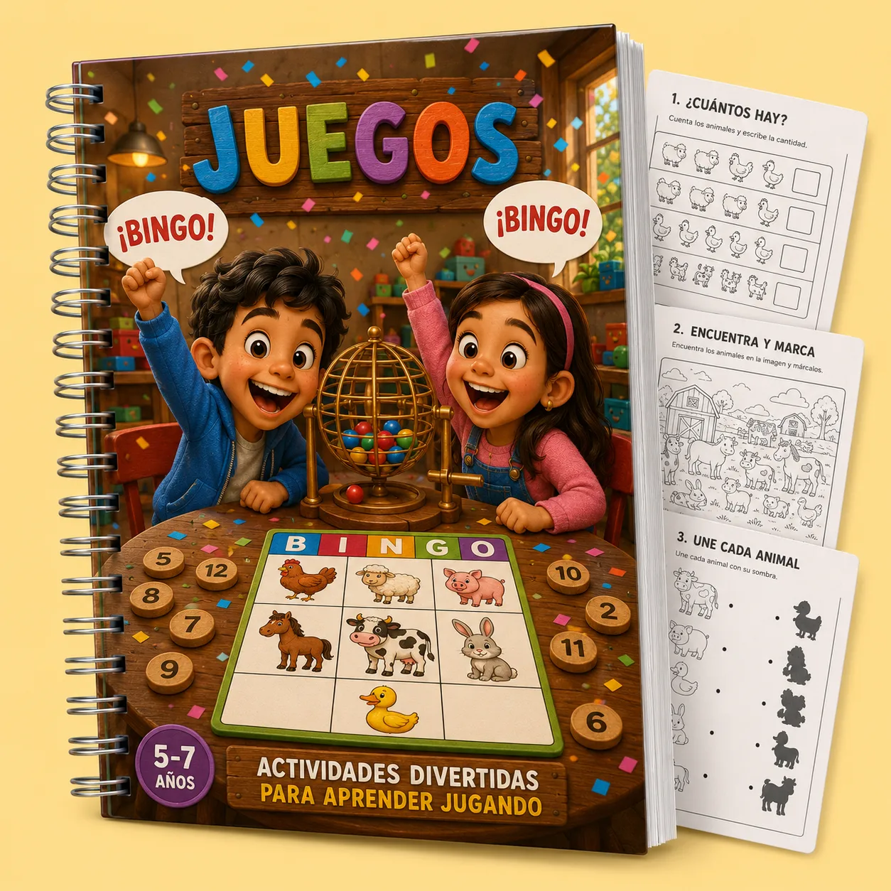 Bono Juegos Didácticos - cuaderno educativo