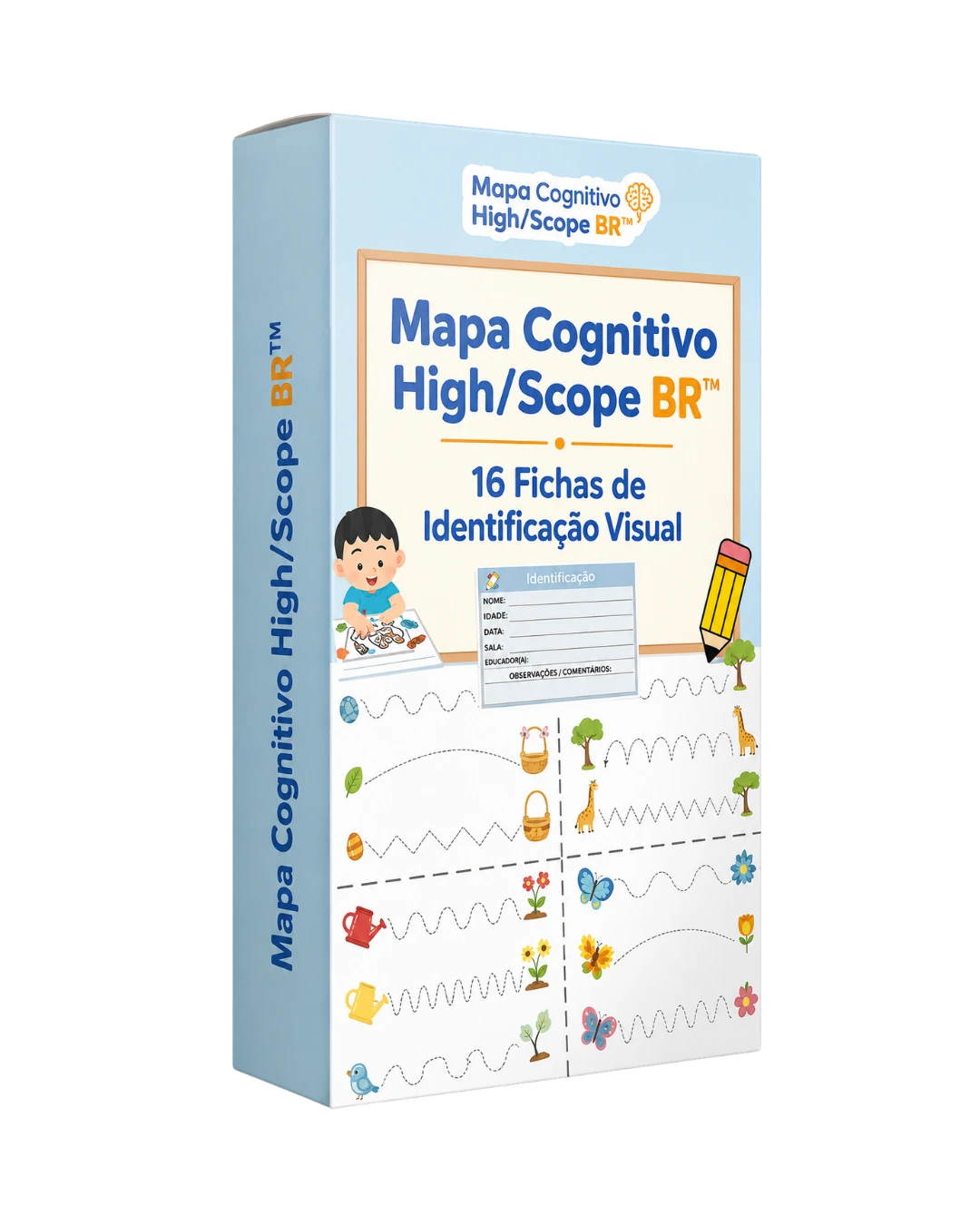 BÔNUS #7 — 16 Fichas de Identificação Visual