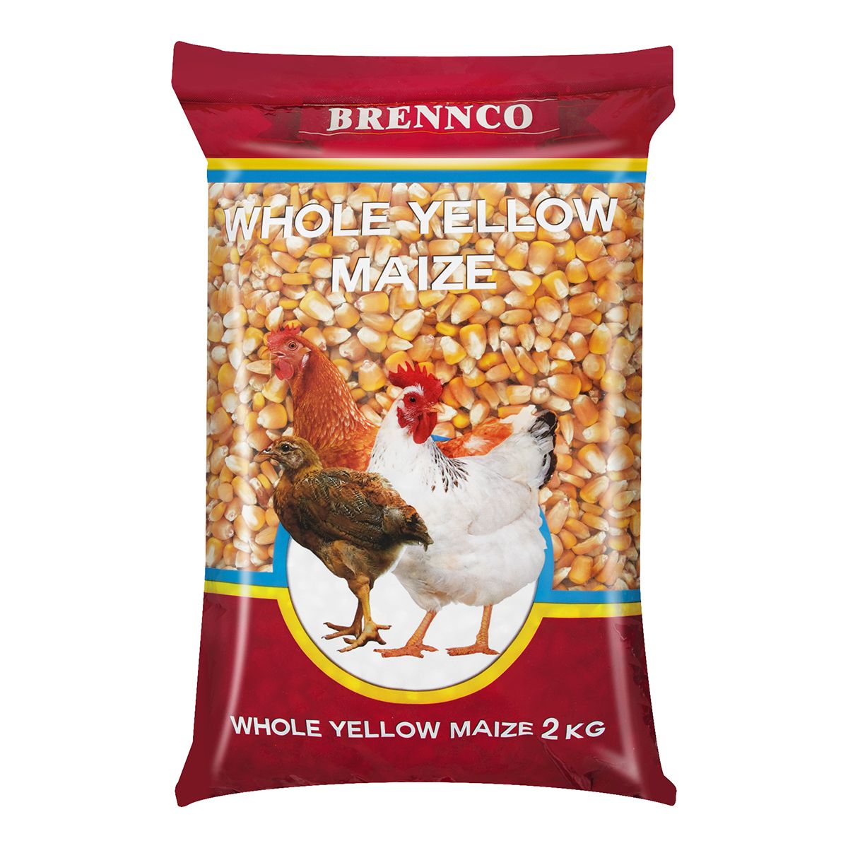 Brennco Whole Yellow Maize 2kg