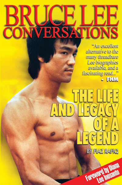 Bruce Lee Conversations book cover by Fiaz Rafiq