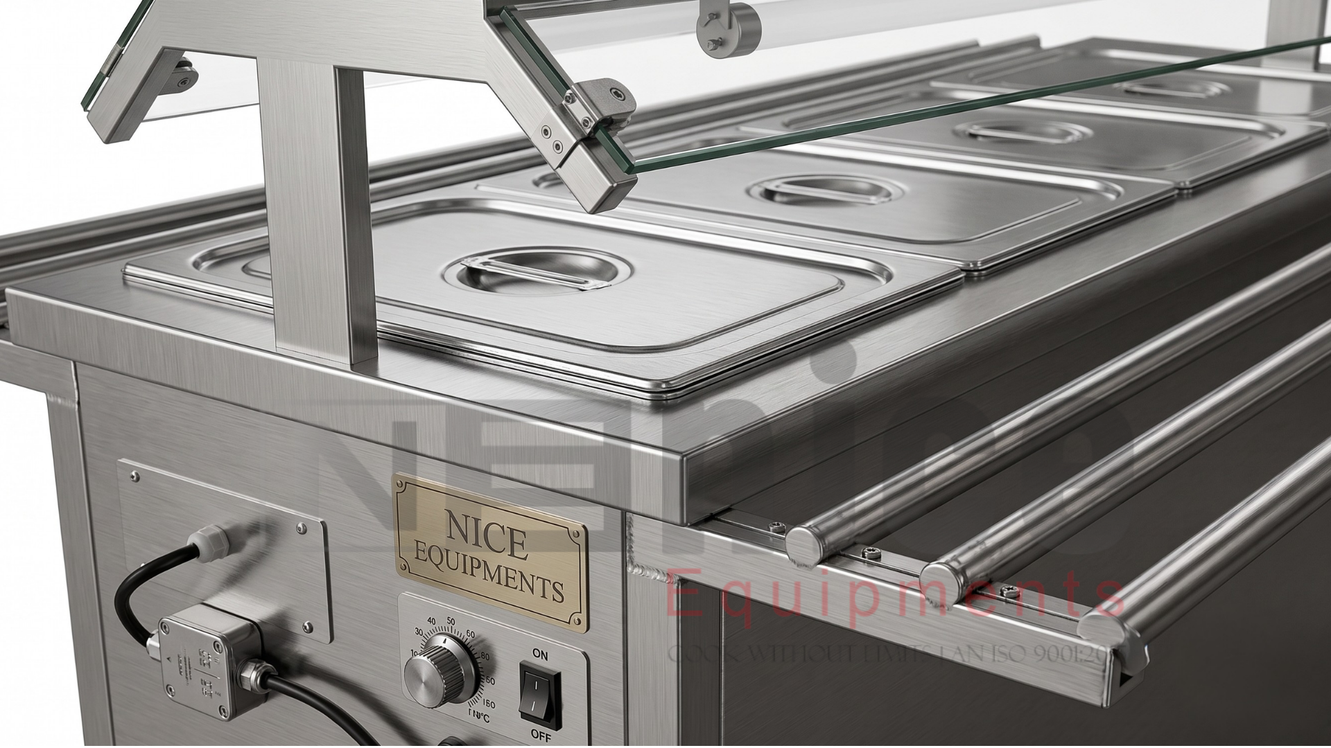 Bain Marie Counter detailed view