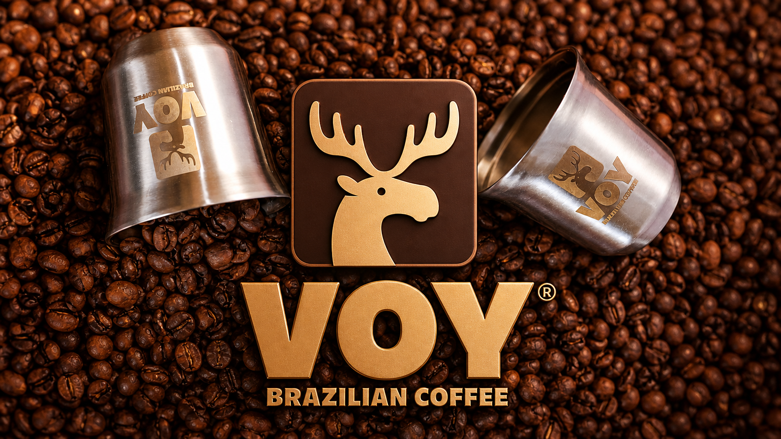 VOY Brazilian Coffee - Copos térmicos
