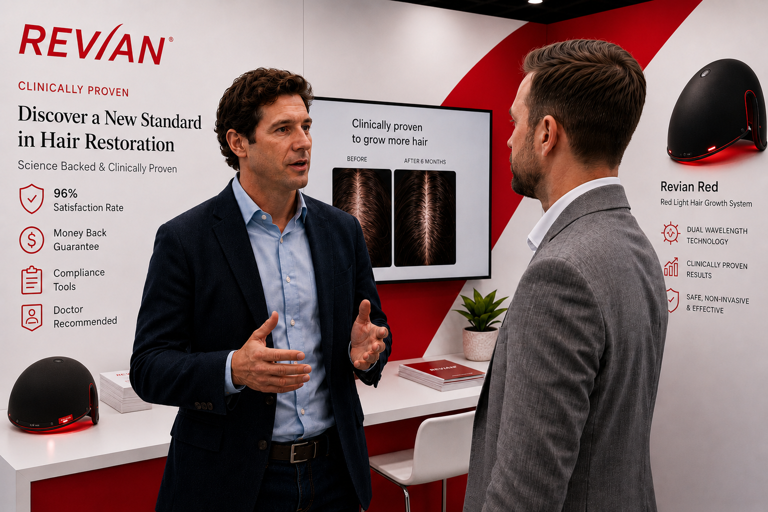 With Bantor - professional lead capture at Revian booth