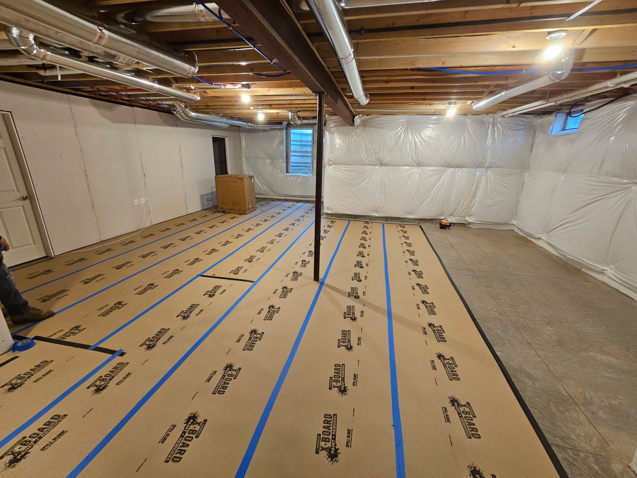 Before — Finished Basement