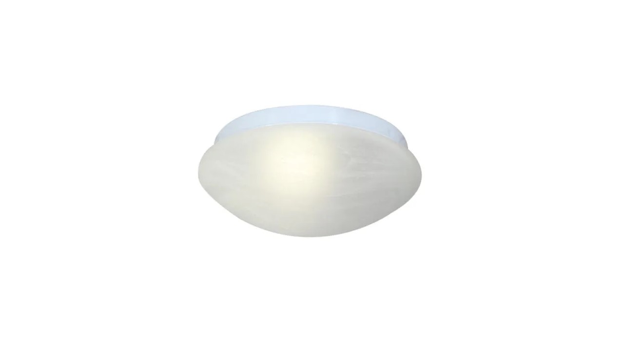 Bathroom Ceiling Light Dome White
