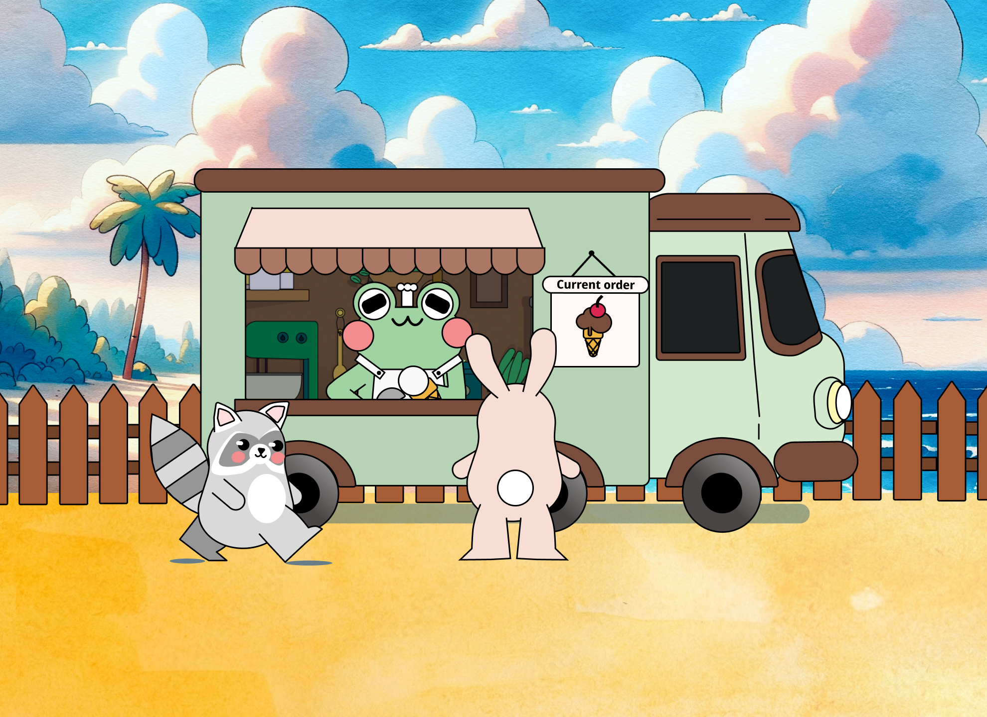 Beach location
