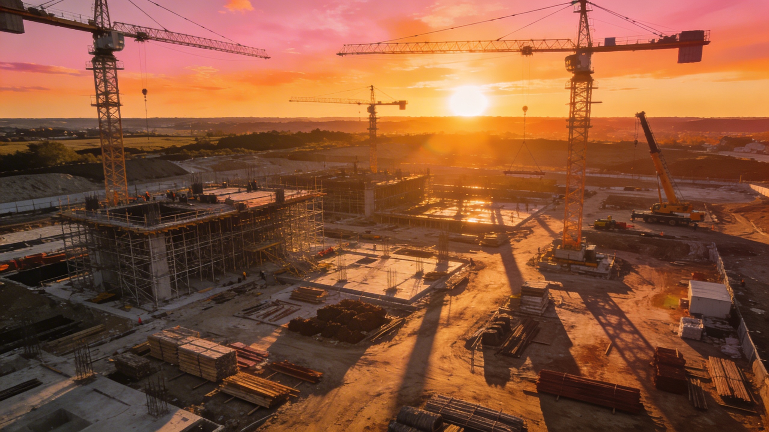 Baustelle Bauunternehmen