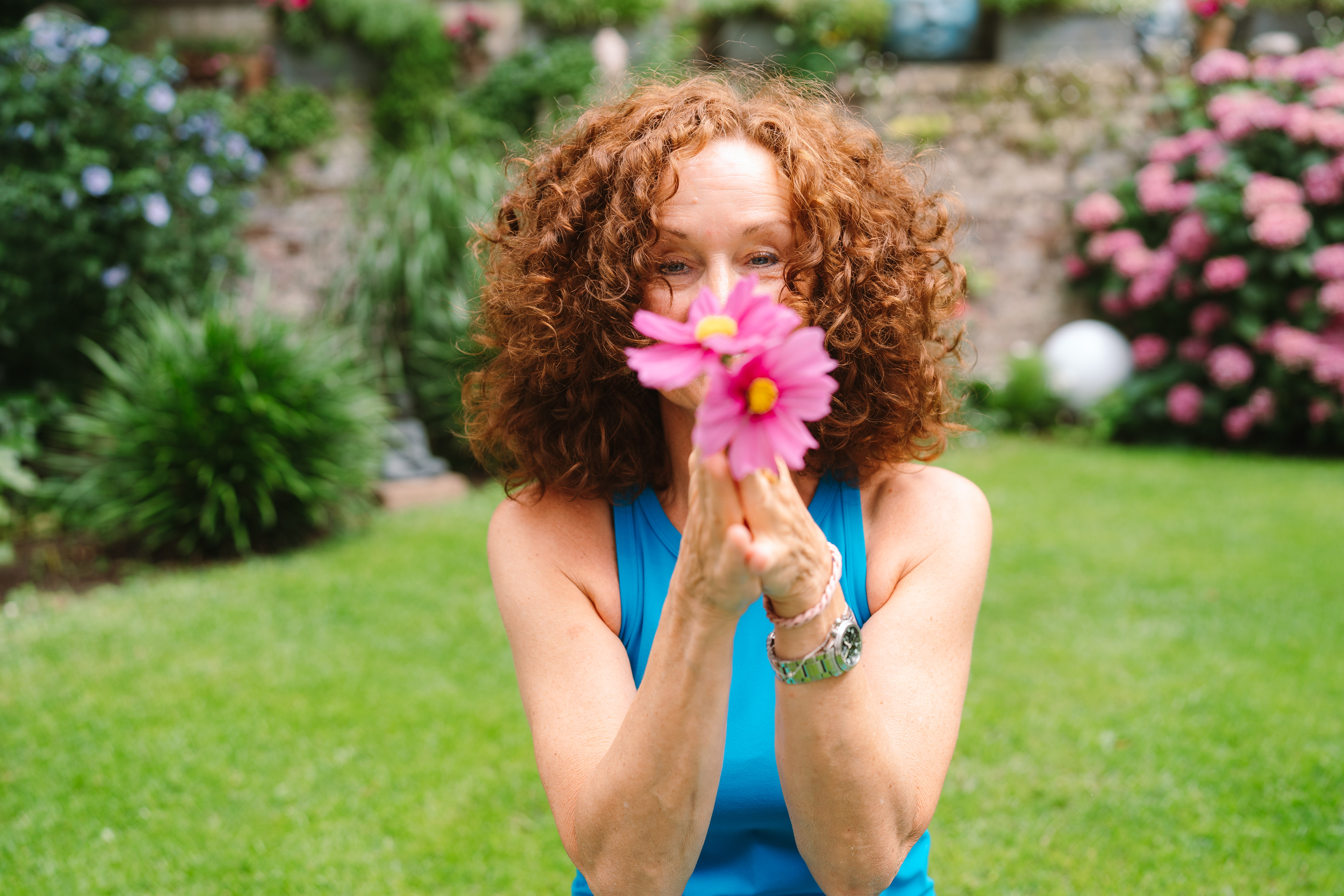 Susanne mit Blume