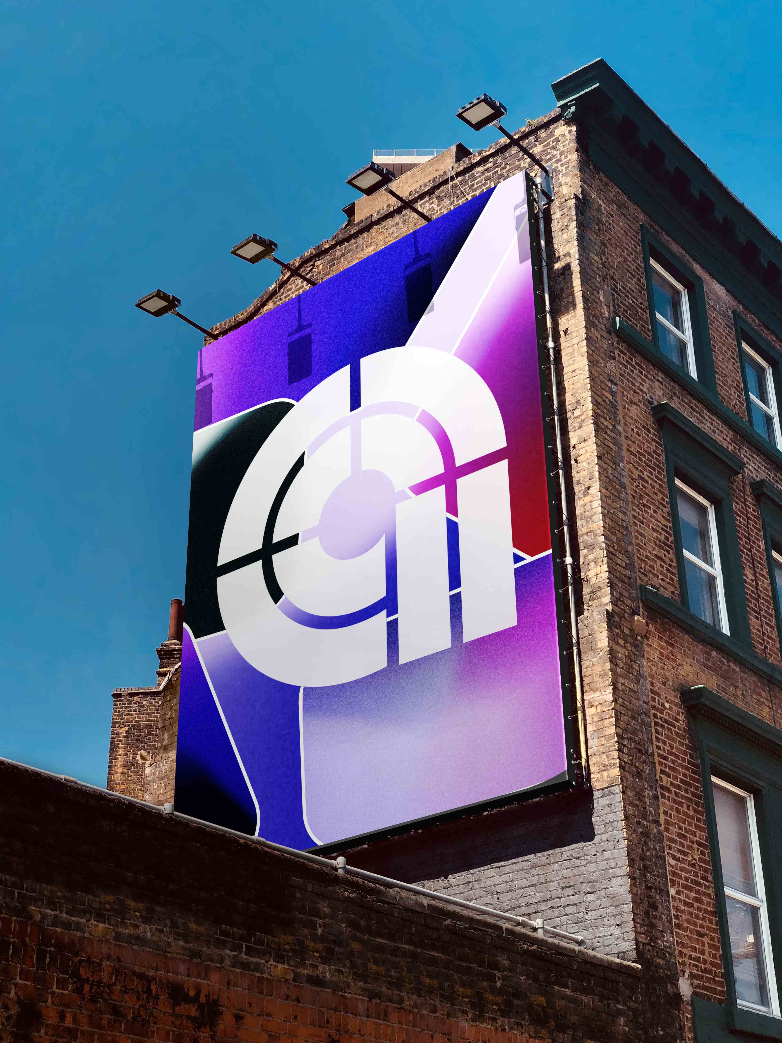 Modern Abstract EN Billboard Design