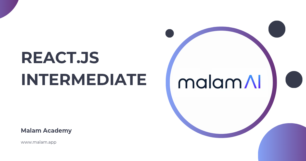 React.js Intermediate
