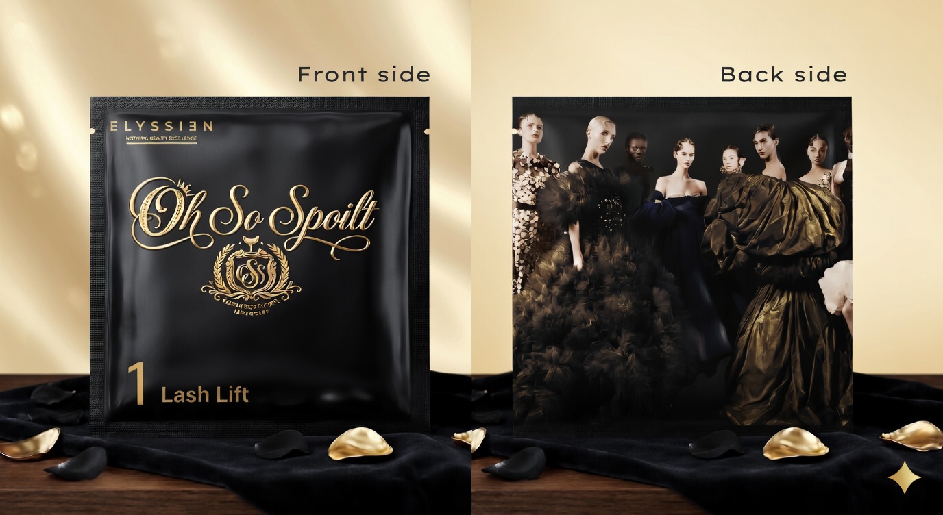 Oh So Spoilt Lash Lift Sachets - Black Gold