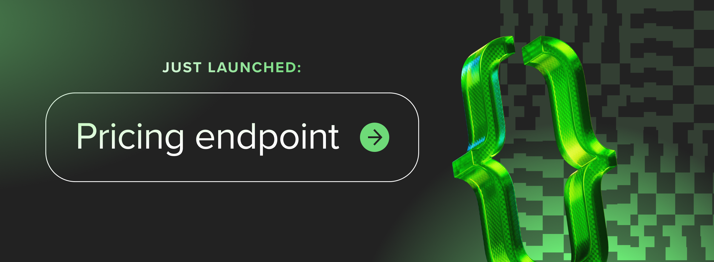 Just Launched: Pricing endpoint