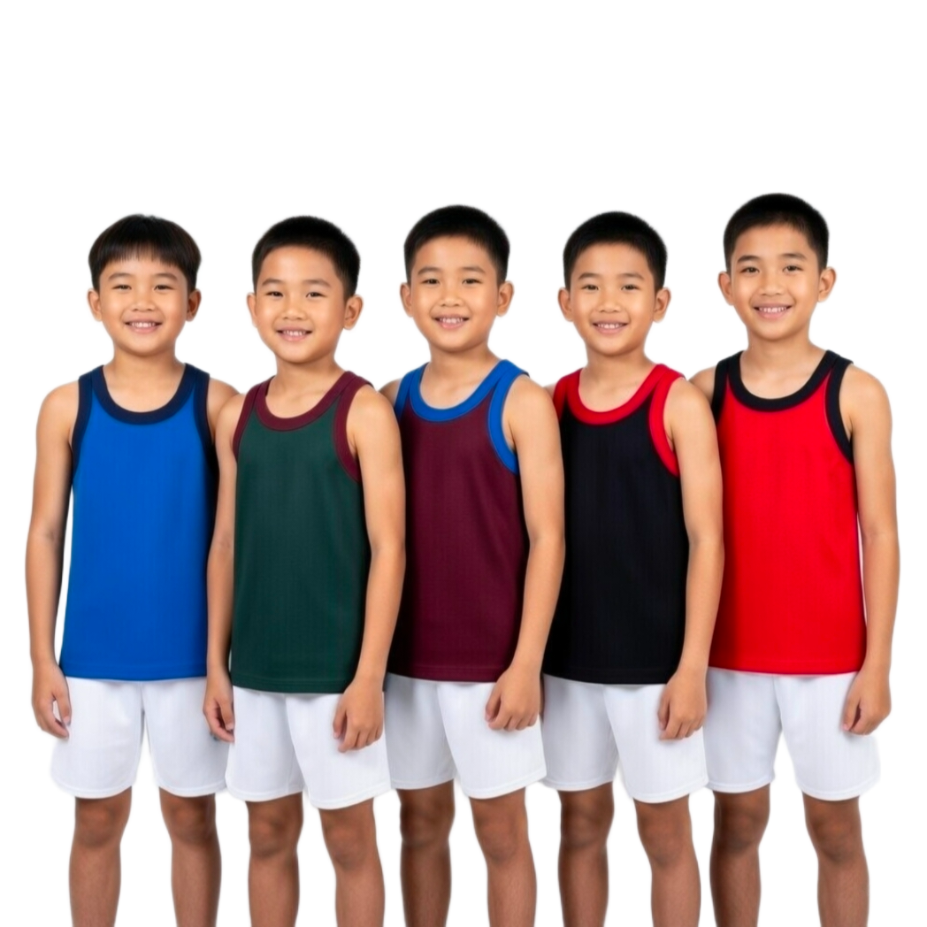 Boys Gym Vest Colors