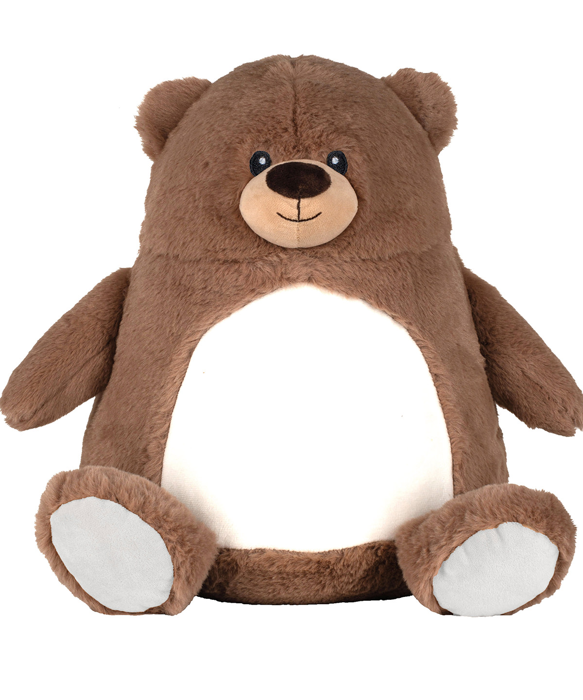 Personalised Plush Brown Bear — product photo