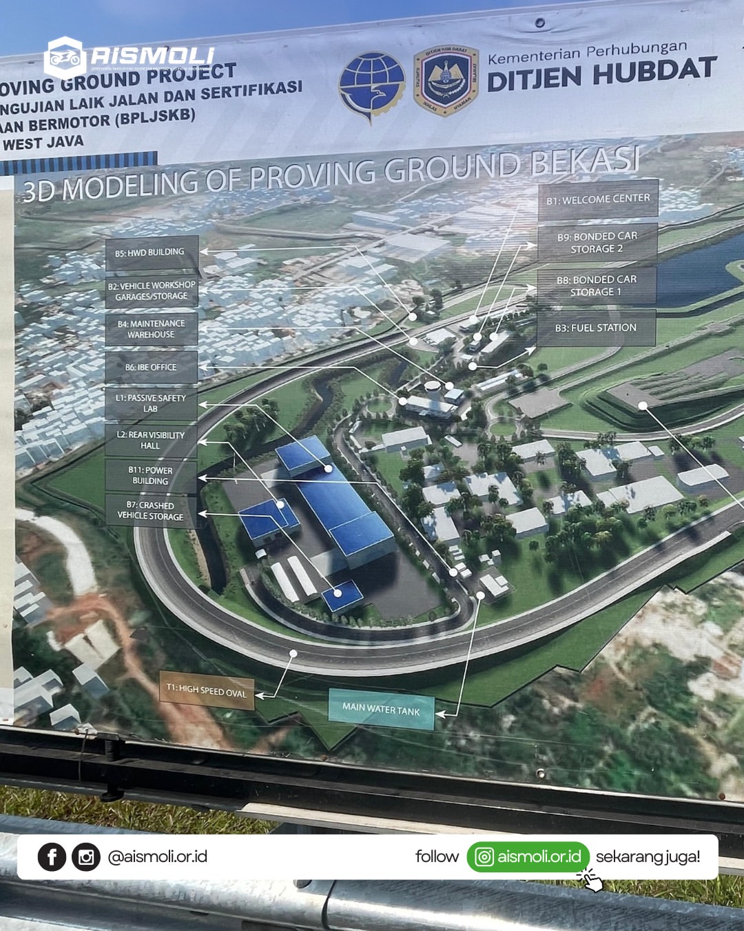 AISMOLI proving ground project model