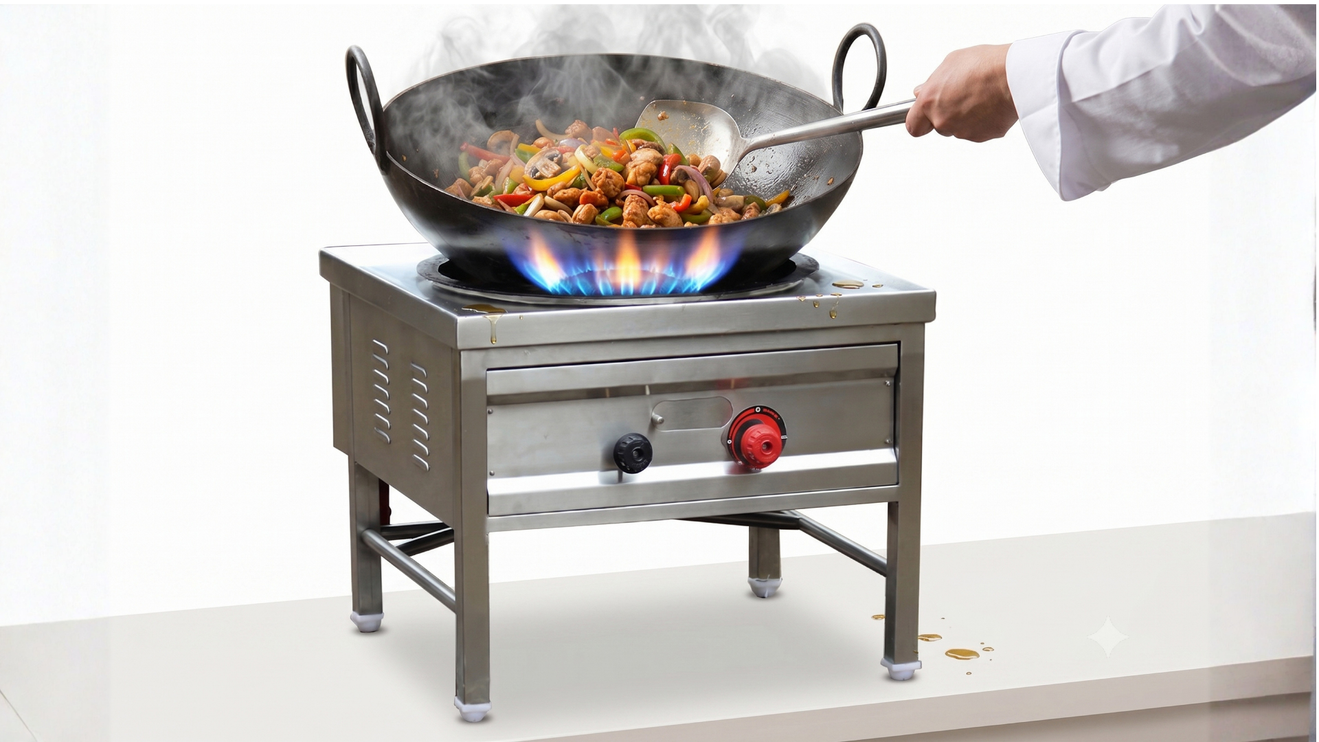 Bulk Kadai Fryer (Gas)