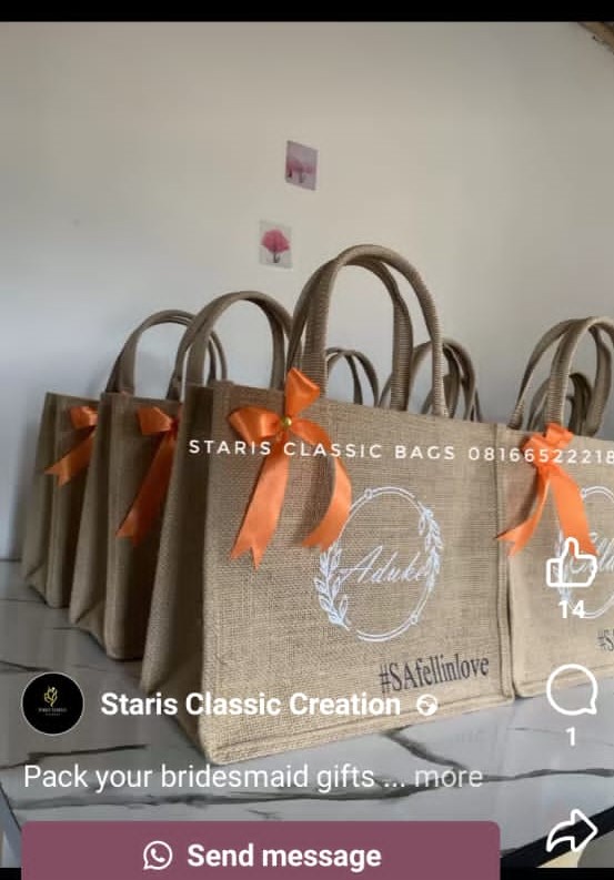 Custom Bridesmaid Tote