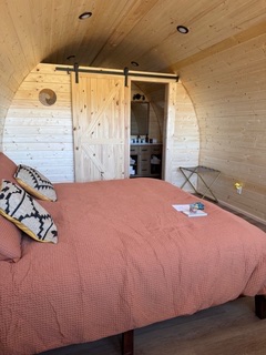 Cozy glamping accommodation
