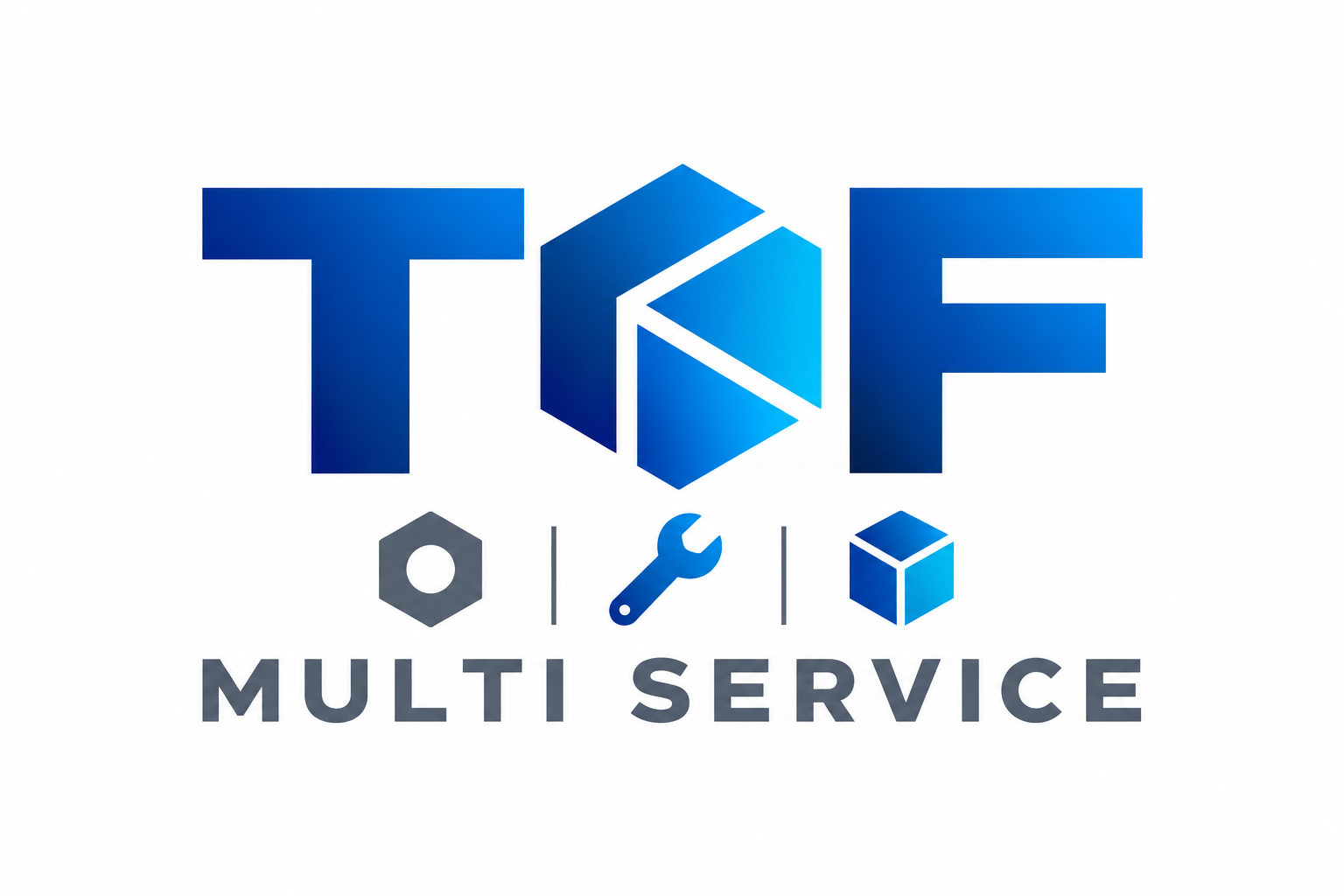 Logo TKF Multi Service : finance, maintenance et logistique
