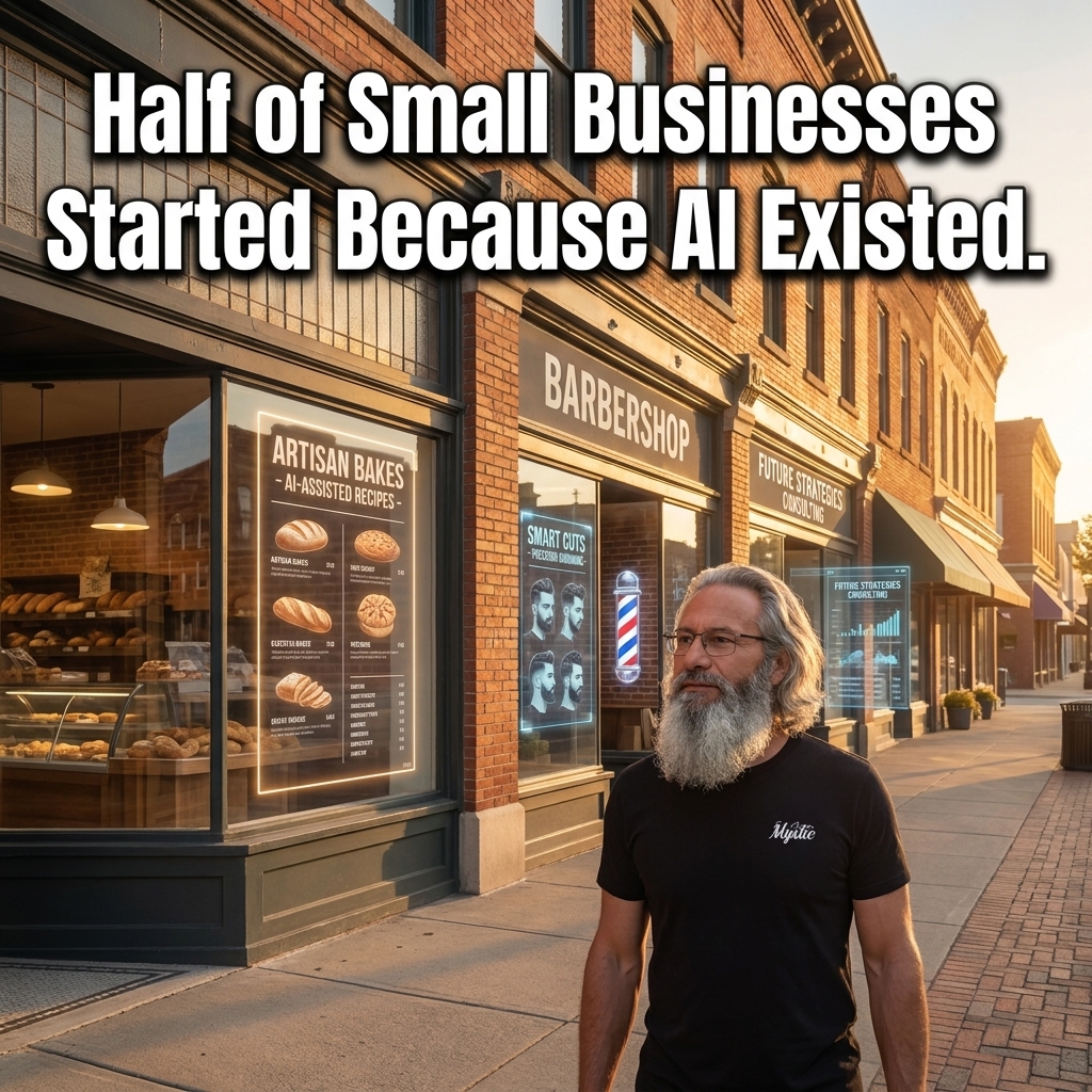 Half of Small Businesses Started Because AI Existed