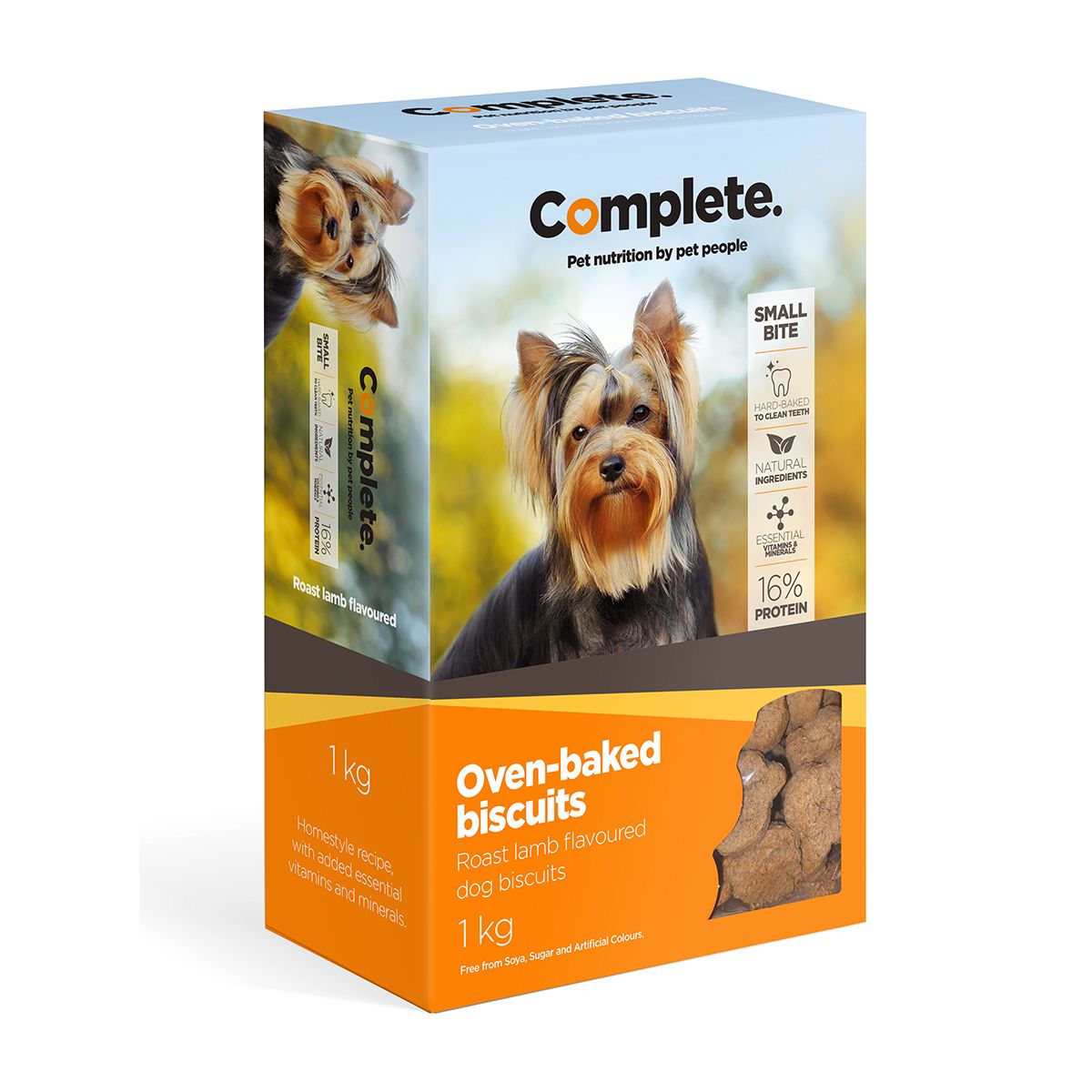 Complete Dog Biscuits Snack-A-Chew Roast Lamb 1kg