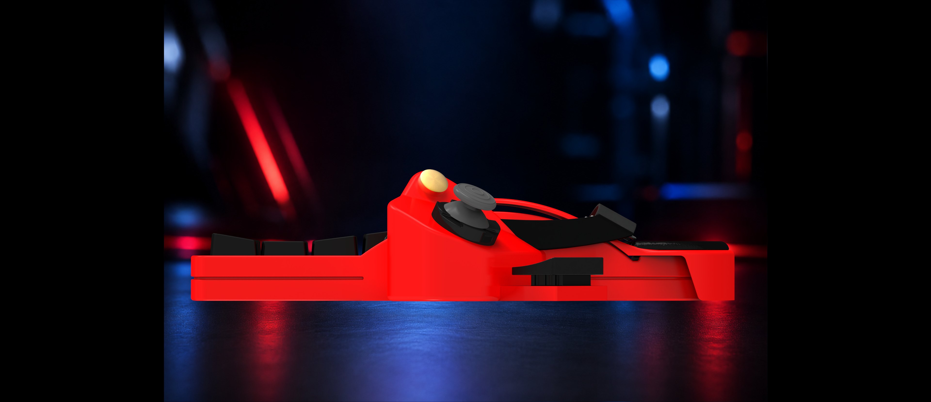 Crimson Red - Side Profile