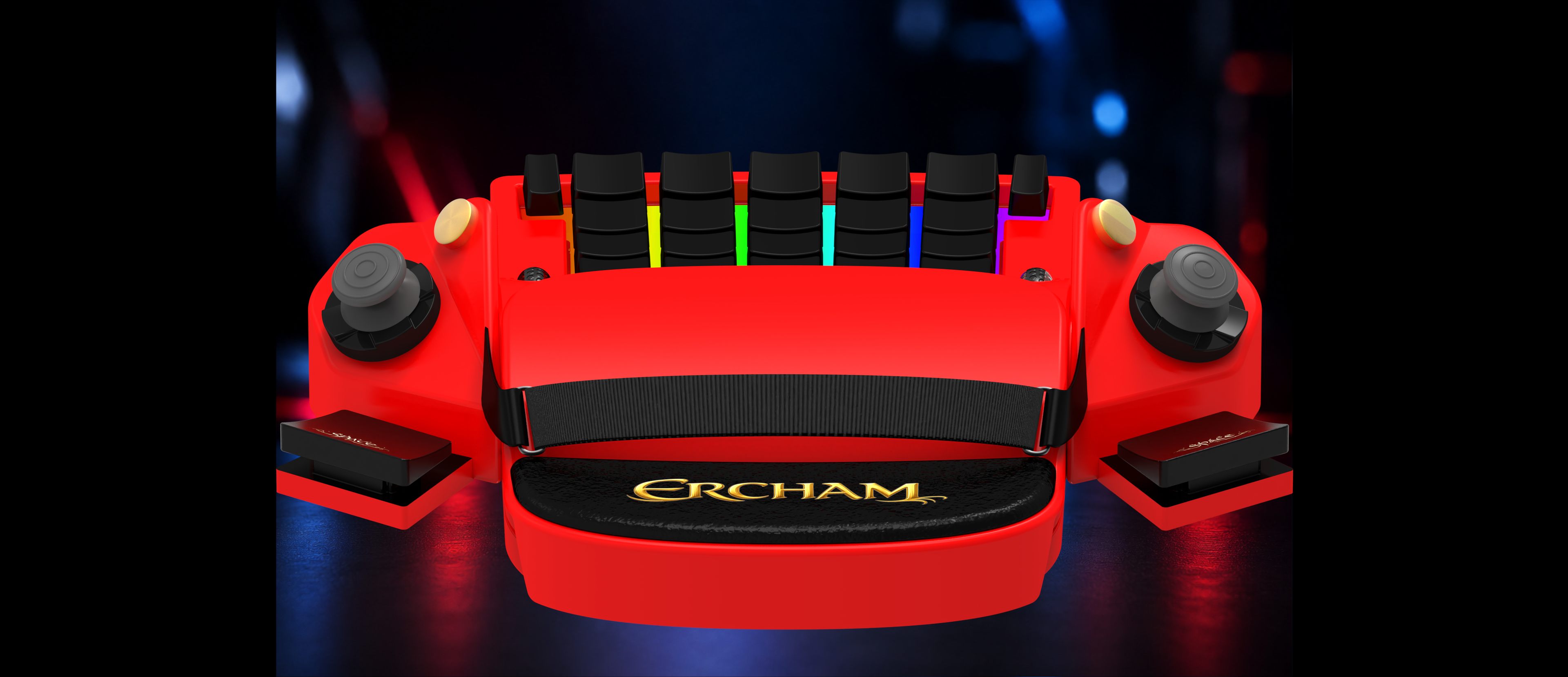 ERCHAM MK1 - Crimson Red Front View