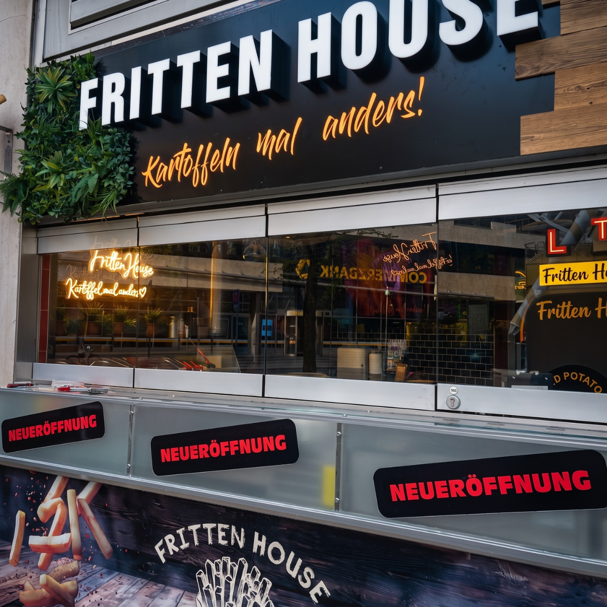 Fritten House: Komplett-Neueröffnung