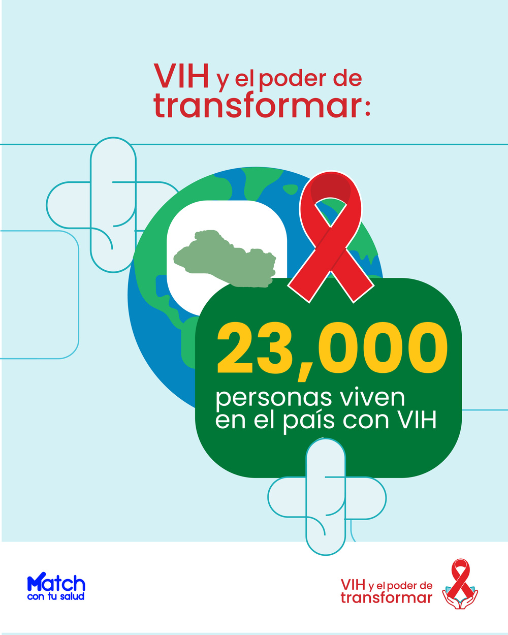 Campaña VIH - 23,000 personas viven en el país con VIH