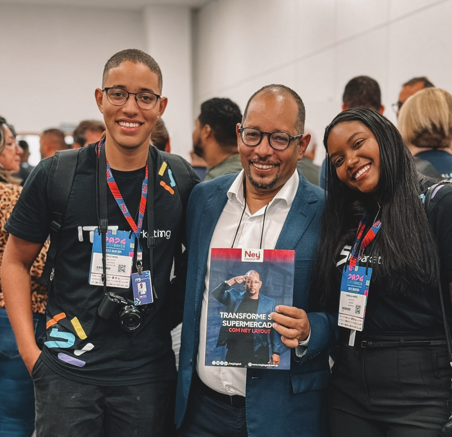 Time IT5 com o cliente Ney Layout na Super Bahia 2024