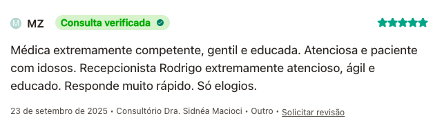 Depoimento de MZ