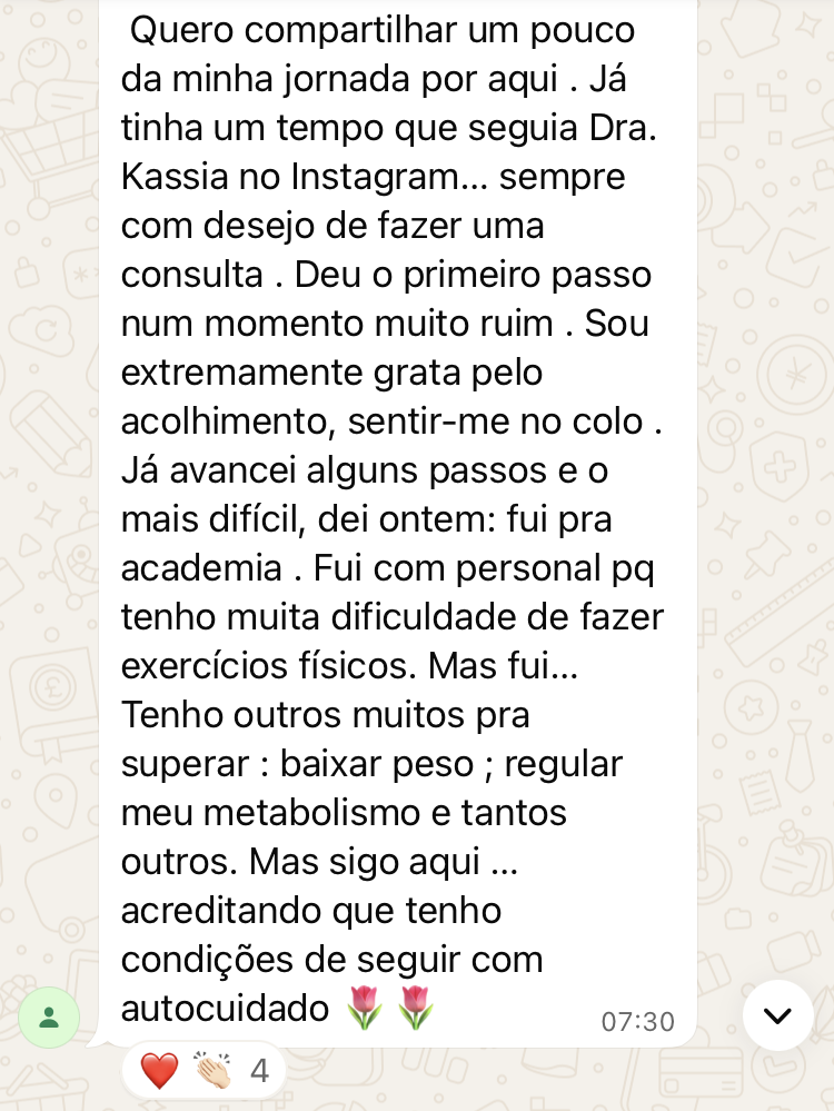 Depoimento de membro da comunidade 3