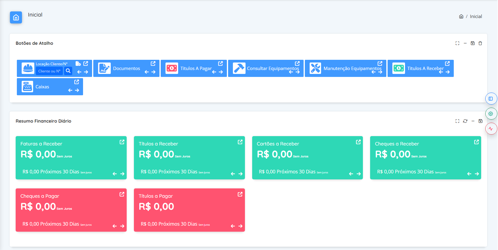 Dashboard Principal