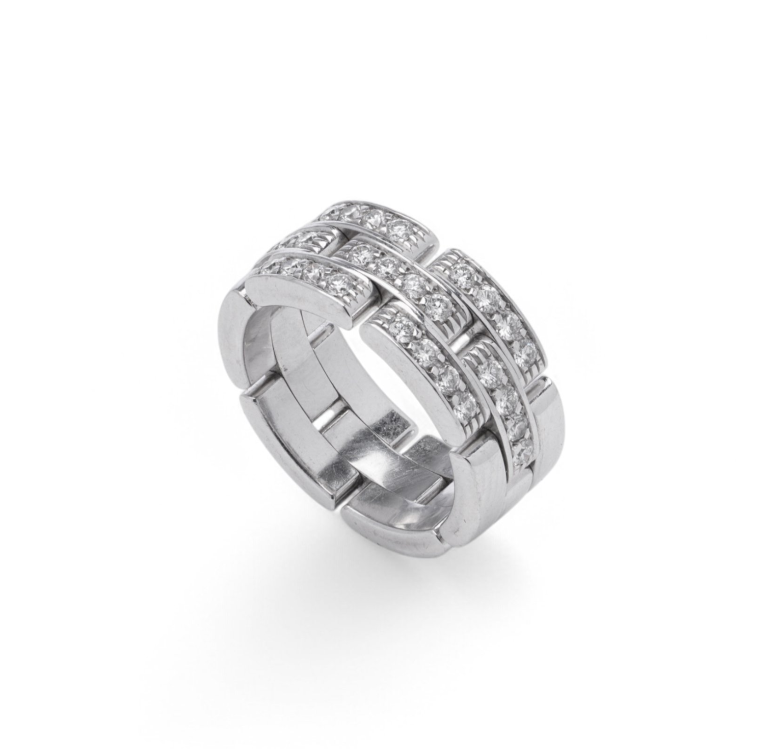 Cartier Maillon Panthère Diamond Ring