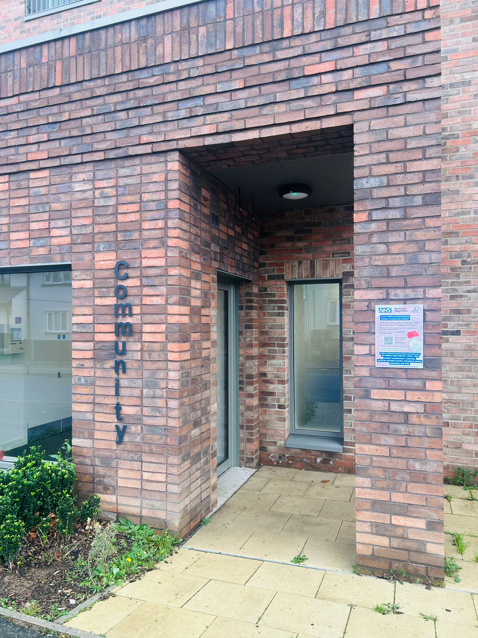 Centre Entrance