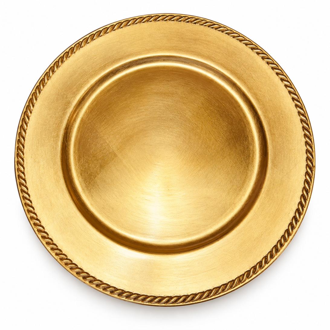 Gold Charger – Scroll