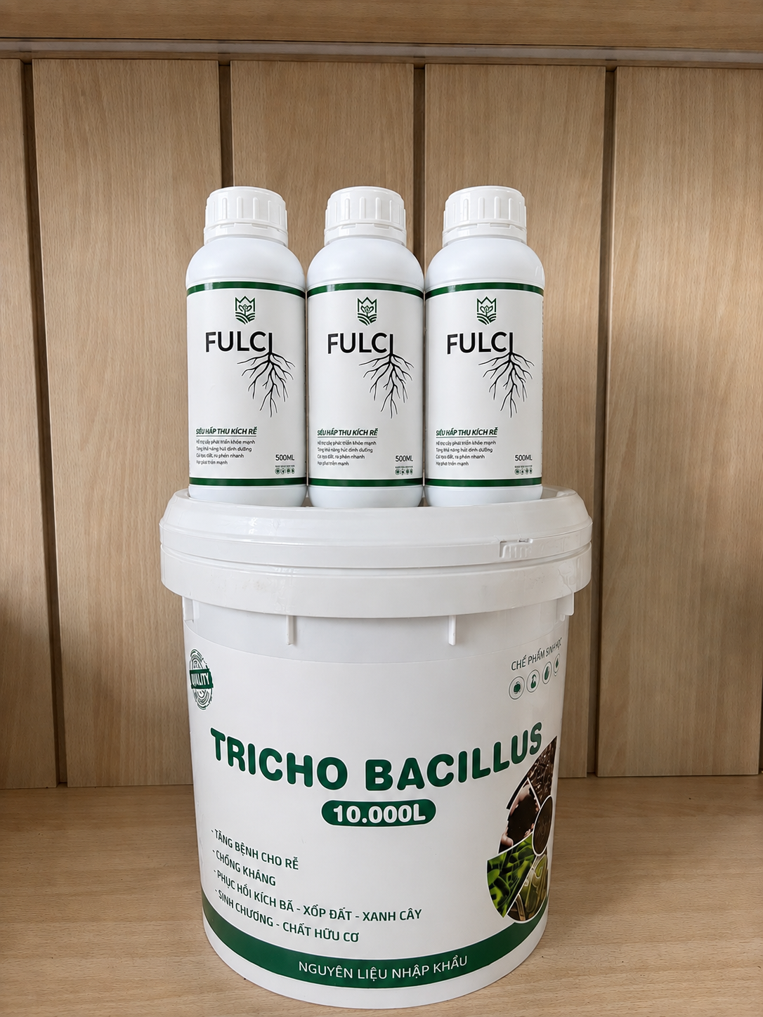 Bộ sản phẩm Tricho Bacillus và Fulci